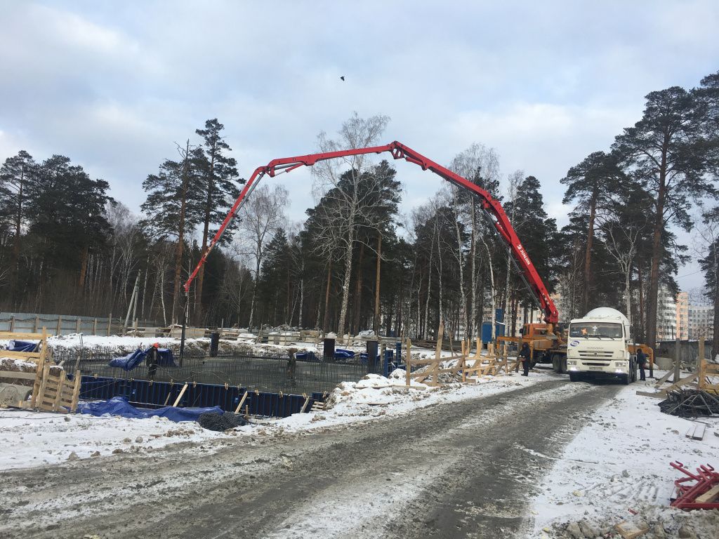 Перекачка бетона Перекачка бетона